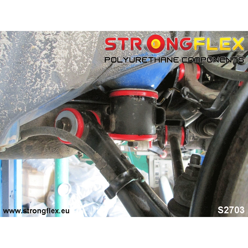 Strongflex Subaru Exiga / Impreza / Legacy Achteras-subframe rubber ZWART – 271619BX 2 Strongflex Subaru Exiga / Impreza / Legacy Achteras-subframe rubber ZWART – 271619BX - Image 2