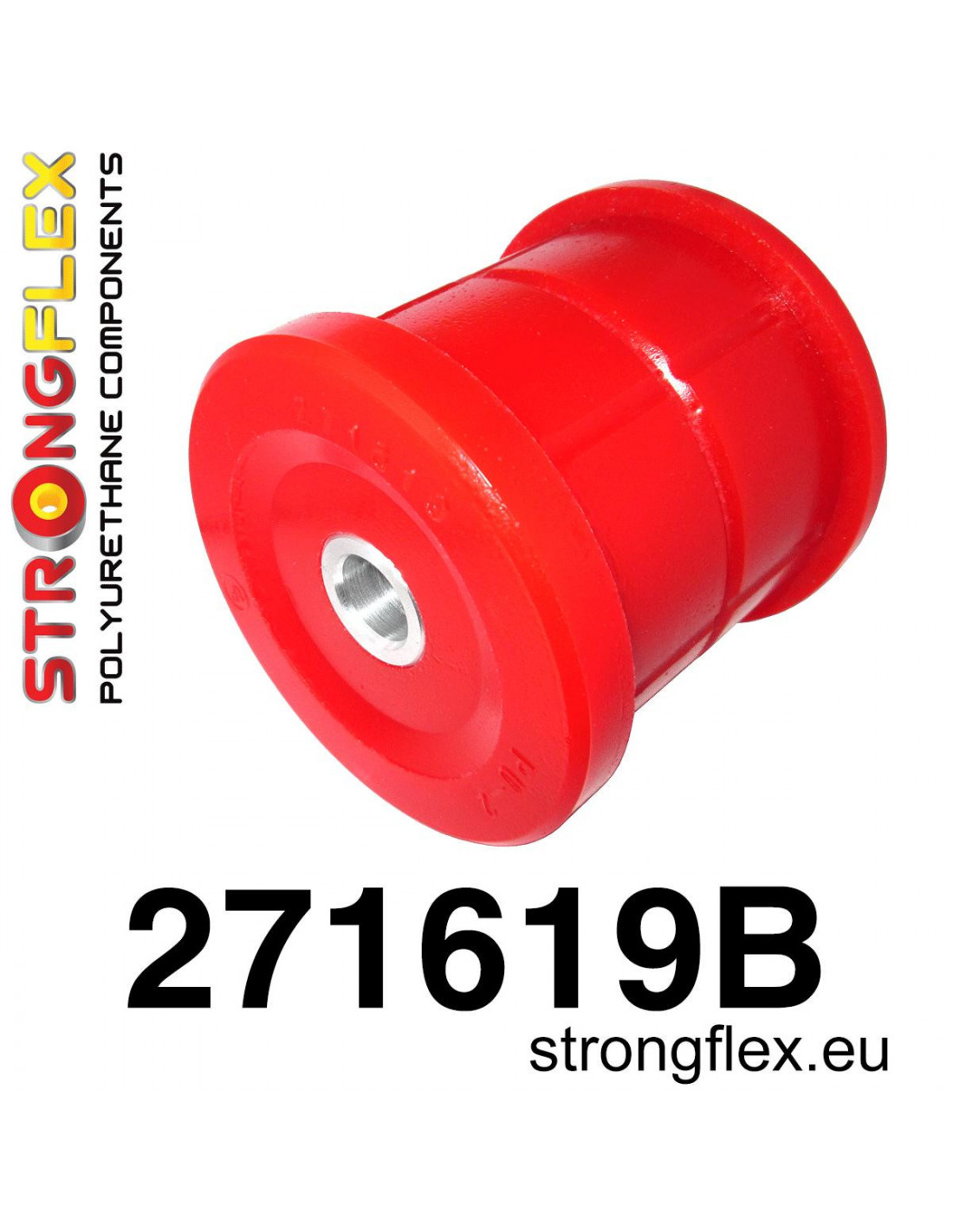 Strongflex Subaru Exiga / Impreza / Legacy Achteras-subframe rubber – 271619B 1 Strongflex Subaru Exiga / Impreza / Legacy Achteras-subframe rubber – 271619B