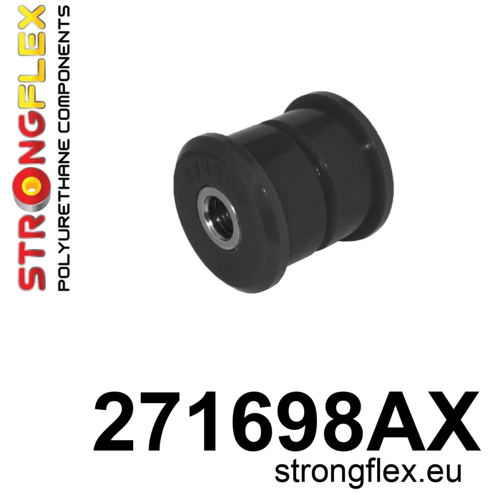 Strongflex Scion / Subaru / Toyota Achteras langsdraagarm voorste rubber SPORT ZWART – 271698AX