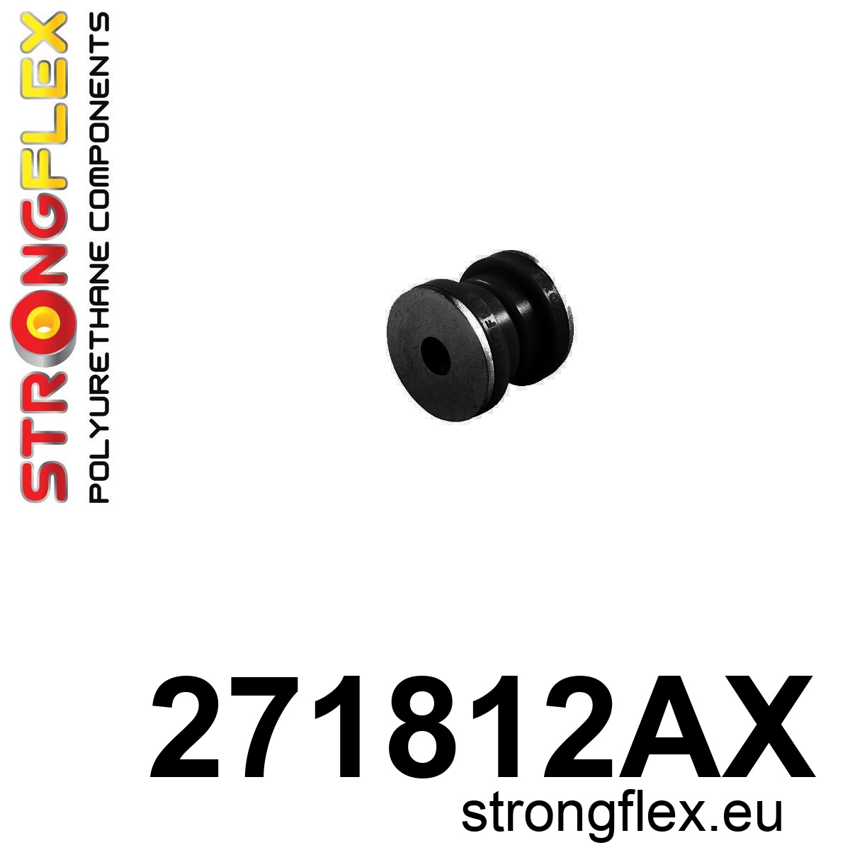 Strongflex Subaru Forester Differentieelelement - voor rubber SPORT ZWART – 271812AX 1 Strongflex Subaru Forester Differentieelelement – voor rubber SPORT ZWART – 271812AX