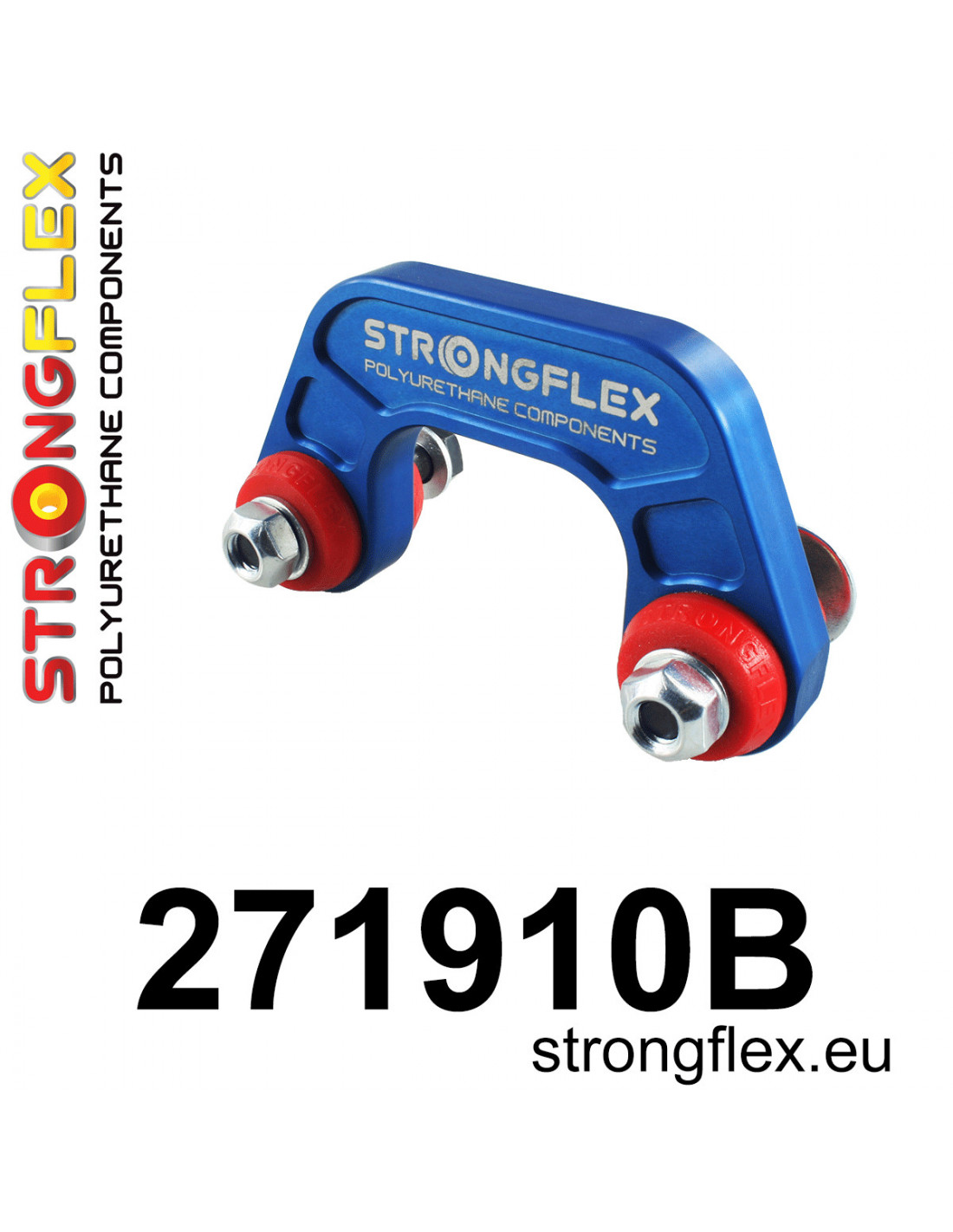 Strongflex Subaru Forester / Impreza / Legacy Achterste koppelstang – 271910B 1 Strongflex Subaru Forester / Impreza / Legacy Achterste koppelstang – 271910B