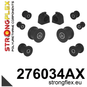 Strongflex Subaru Baja / Forester / Impreza Vooras draagarm voorste rubber 55mm SPORT ZWART – 271143AX