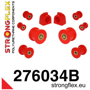 Strongflex Subaru Baja / Forester / Impreza Polyurethaan rubberset vooras – 276034B