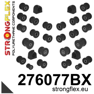 Strongflex Subaru Baja / Forester / Impreza Vooras draagarm voorste rubber 55mm ZWART – 271143BX