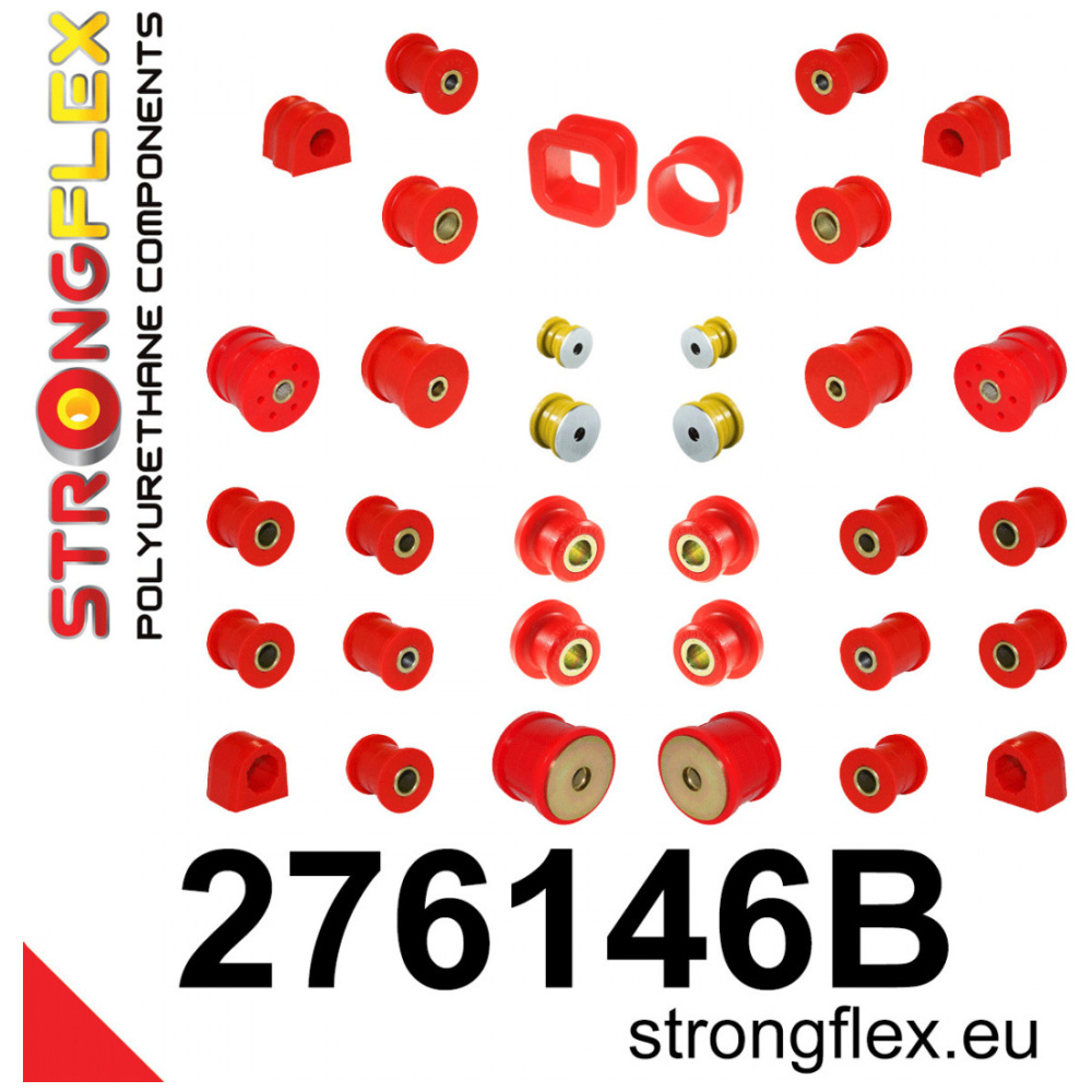 Strongflex Subaru Forester Complete polyurethaan rubberset – 276146B