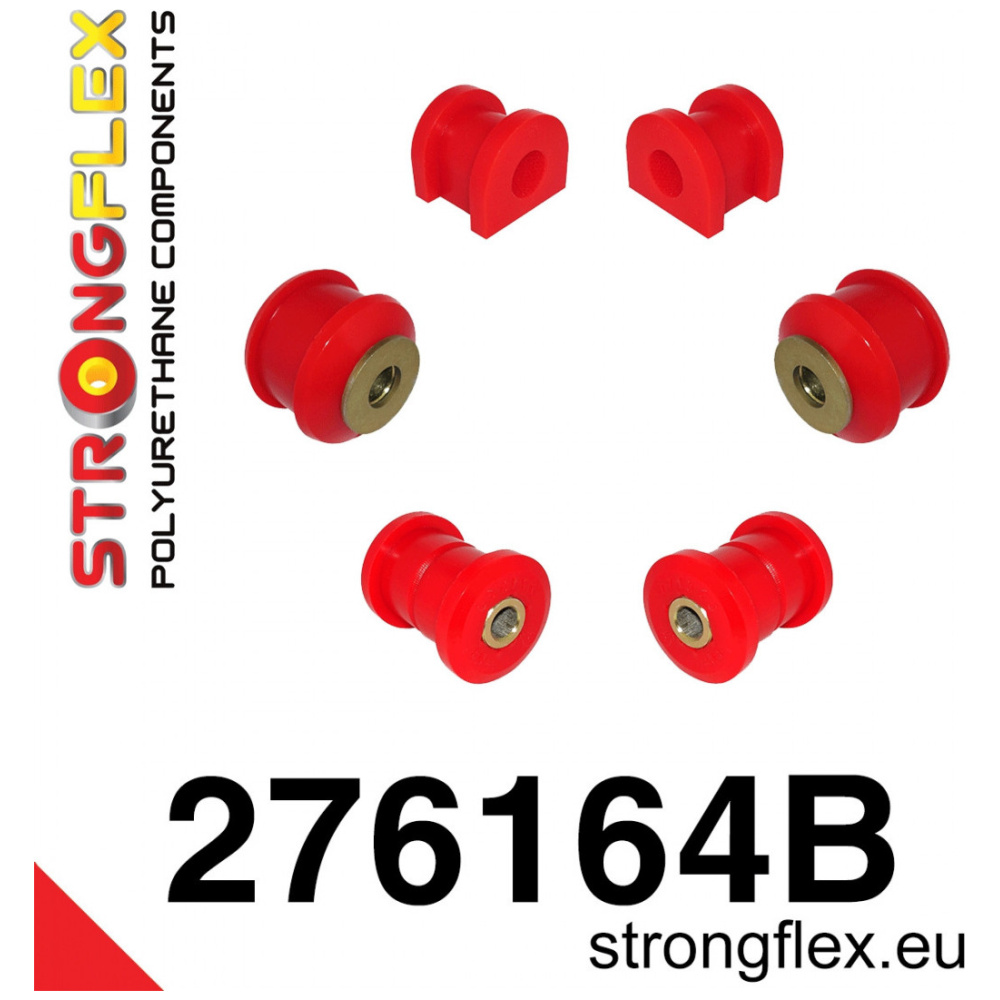 Strongflex Subaru Exiga / Forester / Impreza Polyurethaan rubberset vooras – 276164B