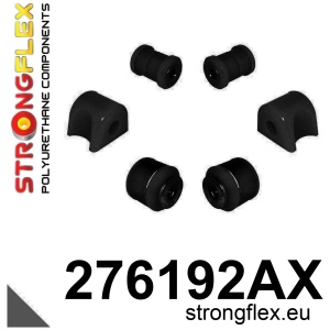 Strongflex Scion / Subaru / Toyota Voorste stabilisatorrubber SPORT ZWART – 271695AX