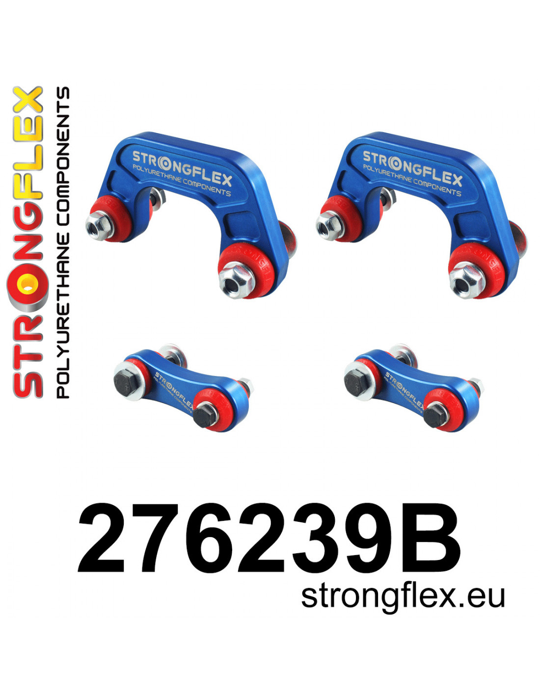 Strongflex Subaru Forester / Impreza / Legacy Koppelstangn set – 276239B 1 Strongflex Subaru Forester / Impreza / Legacy Koppelstangn set – 276239B