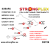 Strongflex Subaru Forester / Impreza / Legacy Complete ophangrubberset ZWART – 276249BX