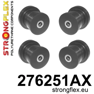 Strongflex Subaru Alcyone / SVX Achteras-subframe rubber (ton-lager) SPORT ZWART – 271800AX