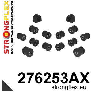 Strongflex Subaru Forester / Impreza Achterste stabilisatorrubber SPORT ZWART – 271148AX