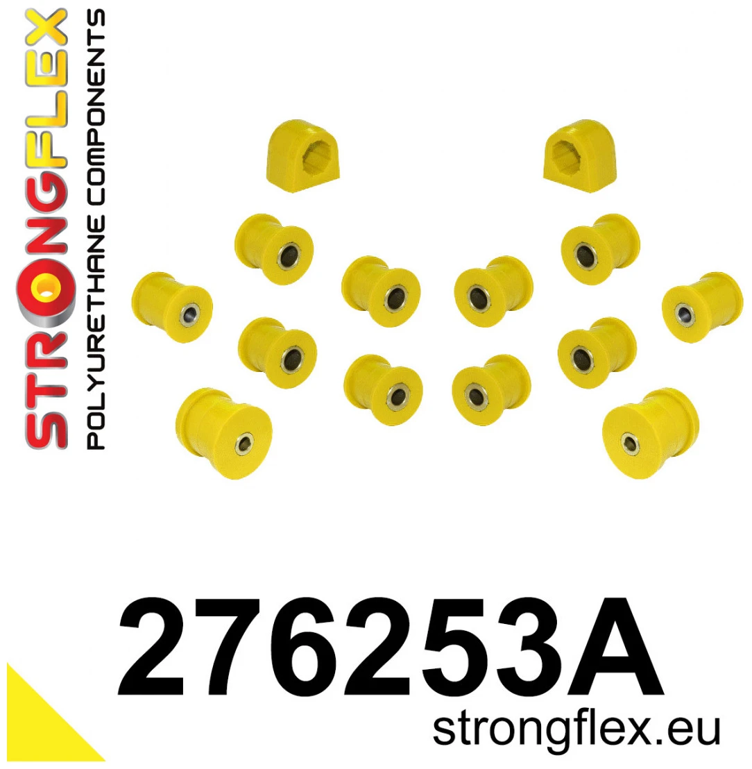 Strongflex Subaru Forester Rear axle bush kit SPORT – 276253A 1 Strongflex Subaru Forester Rear axle bush kit SPORT – 276253A