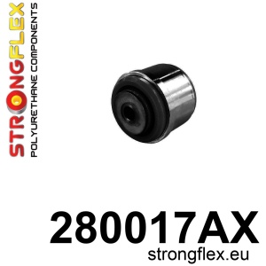 Strongflex Nissan Maxima Vooras draagarm – rubber achter SPORT ZWART – 280017AX