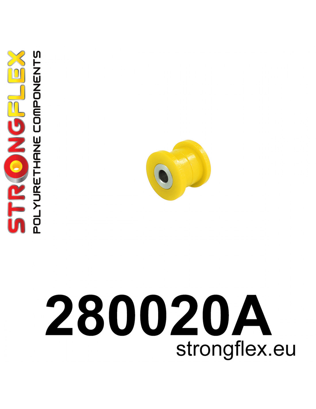 Strongflex Nissan Maxima Achterste langsdraagarm – achterste rubber SPORT – 280020A 1 Strongflex Nissan Maxima Achterste langsdraagarm – achterste rubber SPORT – 280020A