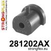 Strongflex Nissan Micra Vooras draagarm achterste rubber SPORT ZWART – 281202AX