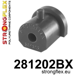 Strongflex Nissan Micra Vooras draagarm achterste rubber ZWART – 281202BX