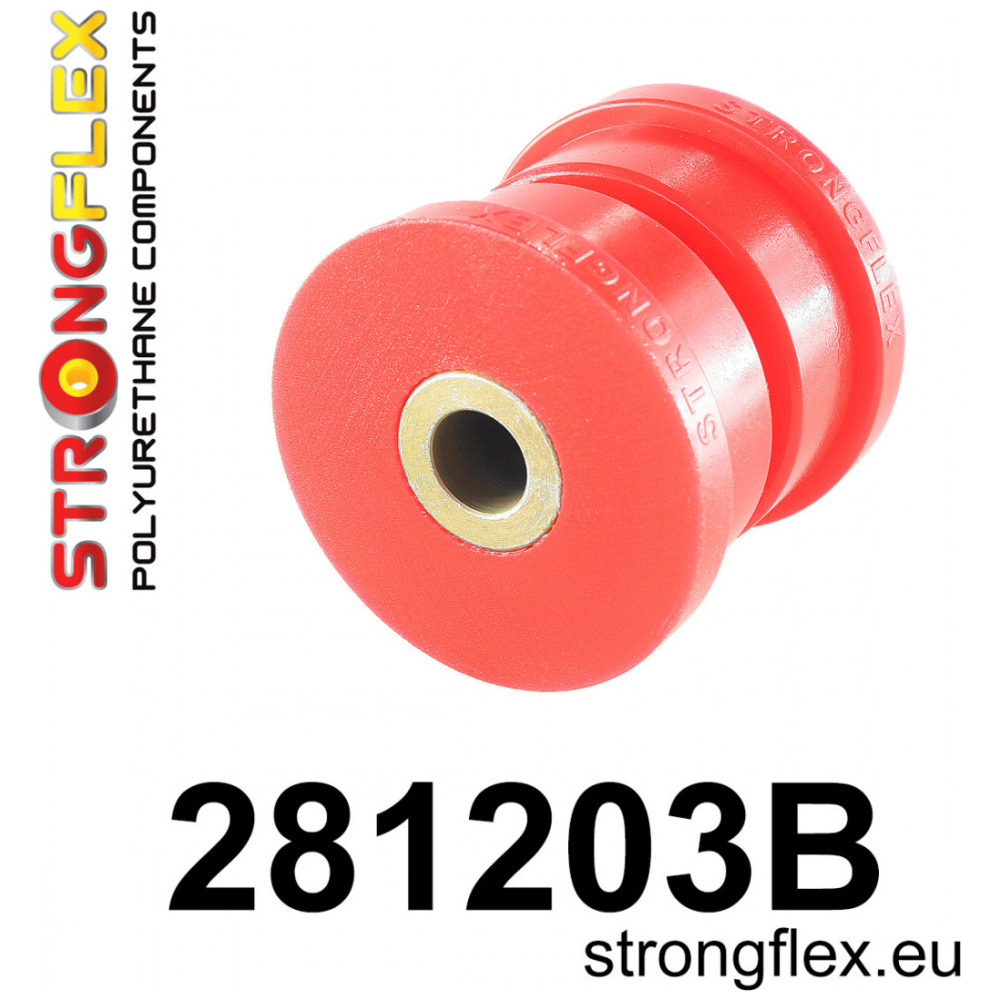 Strongflex Nissan Micra Achterste draagarm - voorste rubber – 281203B