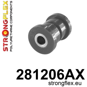 Strongflex Nissan Micra Panhard-stangrubber achter – carrosseriesteun SPORT ZWART – 281206AX