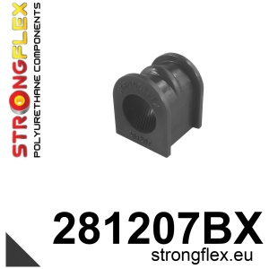 Strongflex Nissan Cefiro / Laurel / Silvia Complete polyurethaan rubberset voor voor- en achteras – 286084B