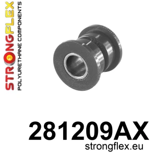 Strongflex Nissan Micra Panhard-stangrubber achter – subframesteun SPORT ZWART – 281209AX