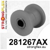 Strongflex Nissan Cefiro / Laurel / Silvia Onderste draagarm rubber SPORT ZWART – 281267AX