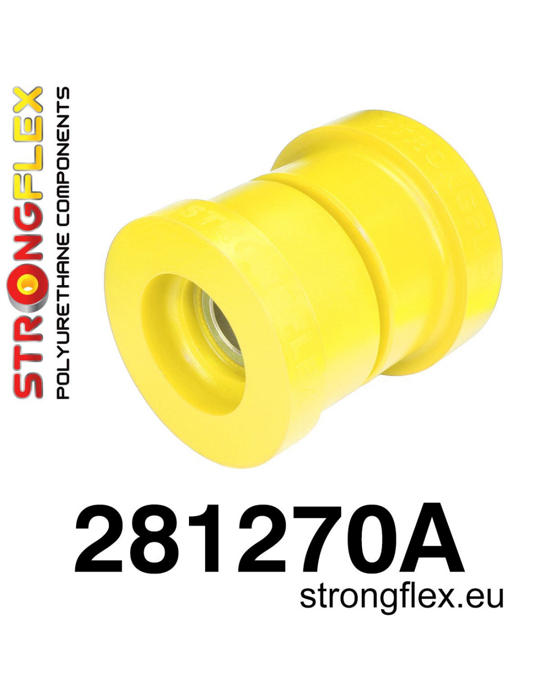 Strongflex Nissan Cefiro / Laurel / Silvia Rubber achteras-subframe ophanging RWD SPORT – 281270A 1 Strongflex Nissan Cefiro / Laurel / Silvia Rubber achteras-subframe ophanging RWD SPORT – 281270A