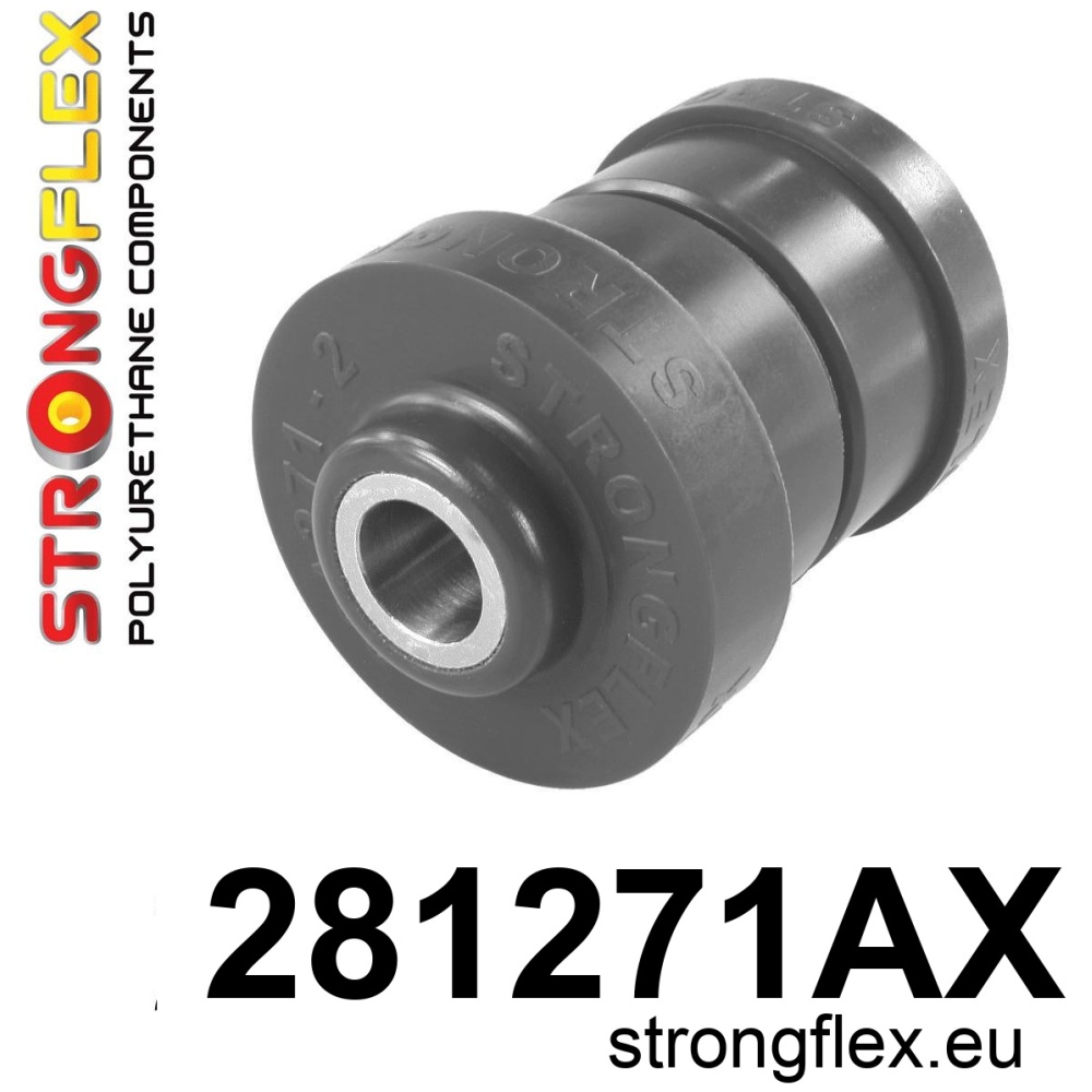 Strongflex Nissan Cefiro / Laurel / Skyline Rubber achteras-subframe ophanging AWD SPORT ZWART – 281271AX
