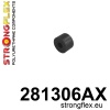 Strongflex Infiniti / Nissan Rubber voorste/achterste koppelstang SPORT ZWART – 281306AX