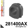 Strongflex Nissan Cefiro / Laurel / Silvia Voorste stabilisatorrubber SPORT ZWART – 281400AX