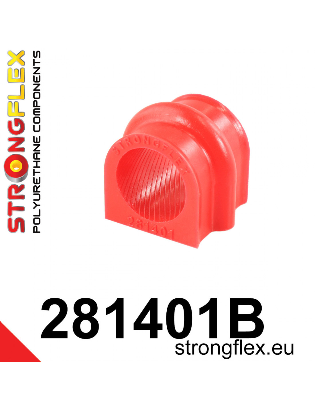 Strongflex Nissan Laurel / Skyline / Stagea Silentbloc de barre stabilisatrice avant GT-R – 281401B 1 Strongflex Nissan Laurel / Skyline / Stagea Silentbloc de barre stabilisatrice avant GT-R – 281401B