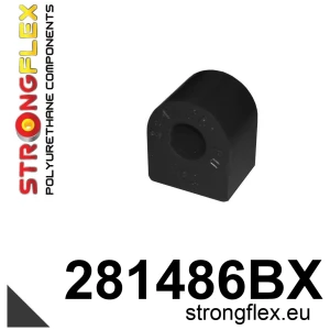 Strongflex Nissan Patrol Voorste stabilisatorrubber ZWART – 281486BX