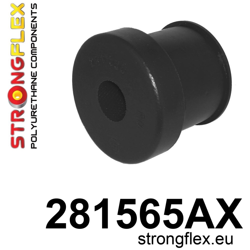 Strongflex Infiniti / Nissan Vooras draagarm achterste rubber SPORT ZWART – 281565AX