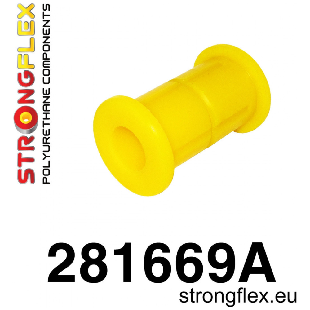 Strongflex Nissan Navara / Xterra Rubbers voor achterste bladveerbeugel (wielophanging) SPORT – 281669A