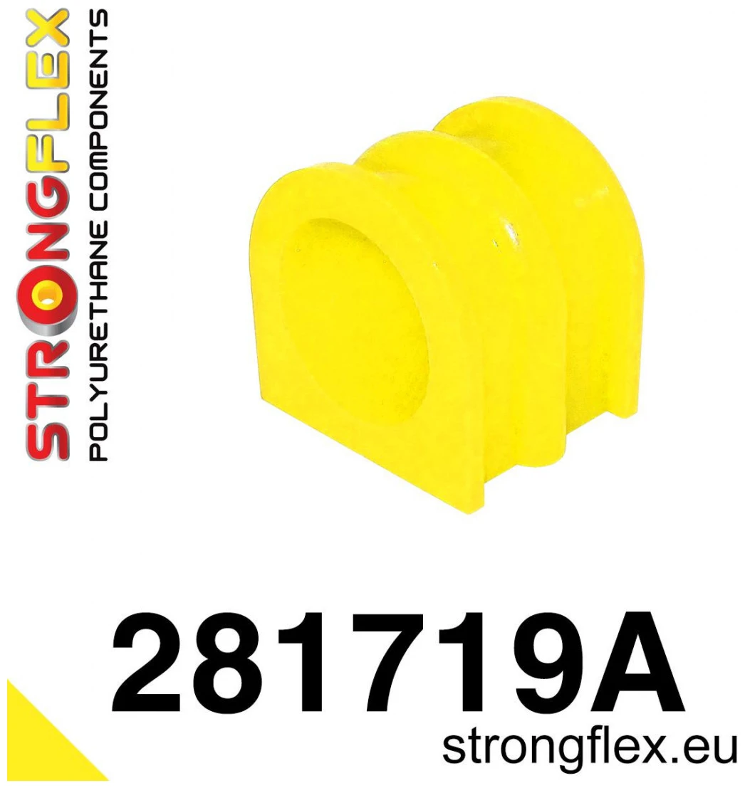 Strongflex Infiniti / Nissan Voorste stabilisatorrubber SPORT – 281719A 1 Strongflex Infiniti / Nissan Voorste stabilisatorrubber SPORT – 281719A