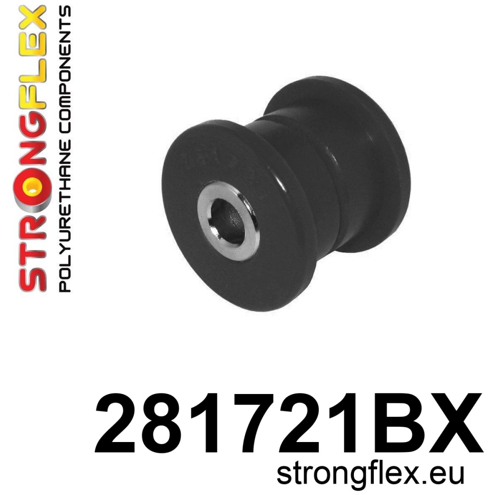 Strongflex Infiniti / Nissan Vooras onderste draagarm buitenste rubber ZWART – 281721BX
