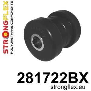 Strongflex Infiniti / Nissan Vooras trek-/drukstangrubber ZWART – 281722BX