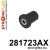 Strongflex Infiniti / Nissan Vooras bovenste driehoeksdraagarm rubber SPORT ZWART – 281723AX