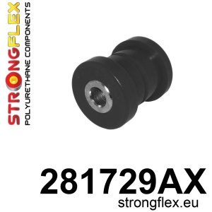 Strongflex Infiniti / Nissan Achteras onderste achterste draagarm buitenste rubber SPORT ZWART – 281729AX