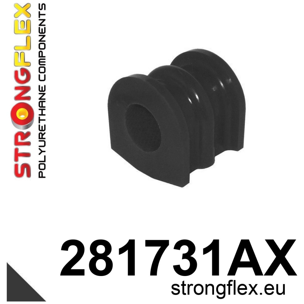 Strongflex Infiniti / Nissan Rear anti-roll bar bush SPORT BLACK – 281731AX