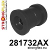 Strongflex Infiniti / Nissan Achteras-subframe ton-lager rubber voor SPORT ZWART – 281732AX