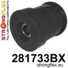 Strongflex Infiniti / Nissan Achteras-subframe ton-lager rubber achter ZWART – 281733BX