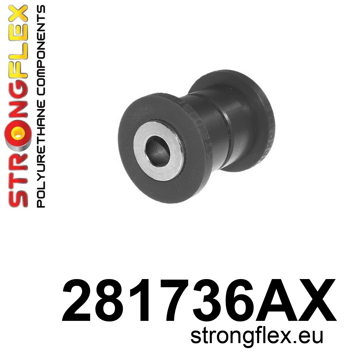 Strongflex Infiniti / Nissan Stuurhuisrubber SPORT ZWART – 281736AX 1 Strongflex Infiniti / Nissan Stuurhuisrubber SPORT ZWART – 281736AX