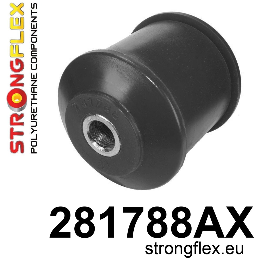 Strongflex Nissan Cefiro / Laurel / Skyline Rubber voorste trek-, duwstang voor GT-R SPORT ZWART – 281788AX