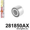Strongflex Nissan Cefiro / Laurel / Silvia Differentieelophanging, achterste rubber SPORT ZWART – 281850AX