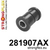 Strongflex Nissan Micra Vooras draagarm voorste rubber 26mm SPORT ZWART – 281907AX