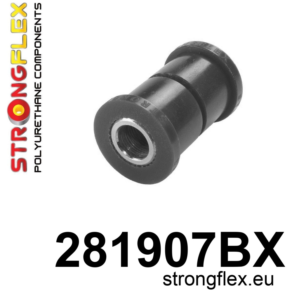 Strongflex Nissan Micra Vooras draagarm voorste rubber 26mm ZWART – 281907BX