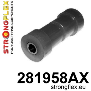 Strongflex Nissan Cefiro / Skyline / 300ZX Vooras bovenste draagarm onderste rubber SPORT ZWART – 281958AX