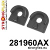Strongflex Infiniti / Nissan Inzet transmissieophanging SPORT ZWART – 281960AX