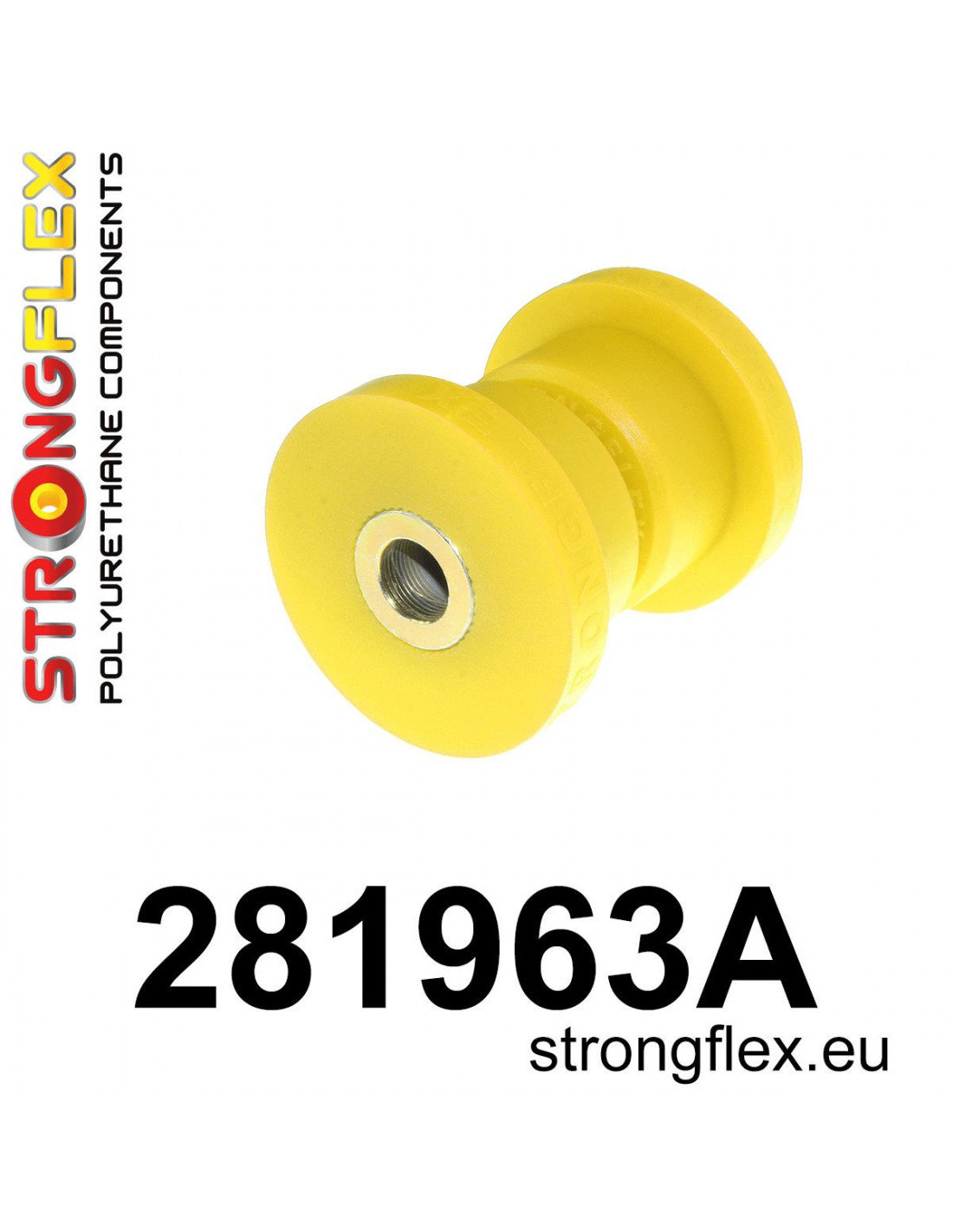 Strongflex Infiniti / Nissan Voorste onderste draagarm - voorste rubber SPORT – 281963A 1 Strongflex Infiniti / Nissan Voorste onderste draagarm - voorste rubber SPORT – 281963A