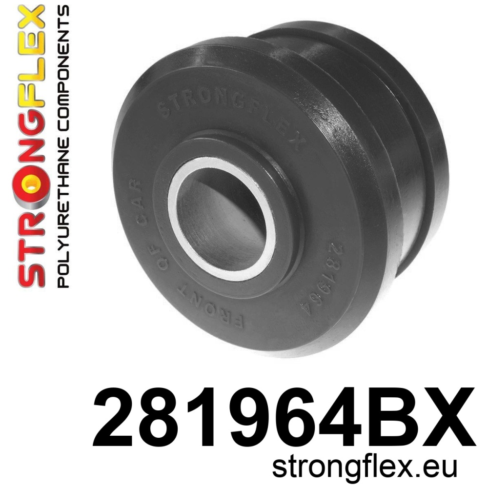 Strongflex Infiniti / Nissan Front lower control arm – rear bush BLACK – 281964BX